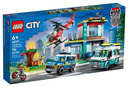 Lego City Emergency Vehicles HQ για 6+ ετών από το Plus4u