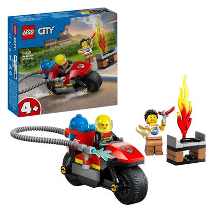 Lego City Fire Rescue Motorcycle για 4+ ετών από το Moustakas Toys