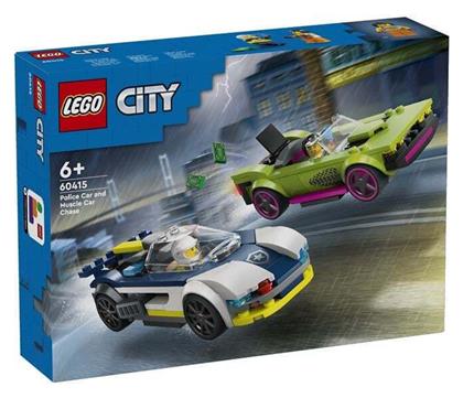 Lego City Police Car And Muscle Car Chase για 6+ ετών από το Moustakas Toys