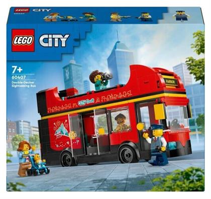 Lego City Red Double-decker Sightseeing Bus για 7+ Ετών από το Moustakas Toys