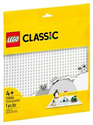 Lego Classic White Baseplate για 4+ Ετών από το Moustakas Toys