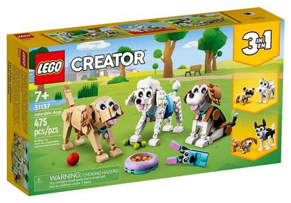 Lego Creator 3-in-1 Adorable Dogs για 7+ ετών από το Moustakas Toys