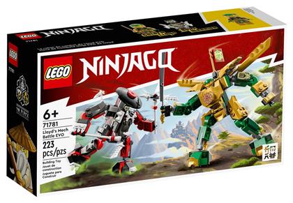 Lego Ninjago Lloyd’s Mech Battle EVO για 6+ ετών από το Moustakas Toys