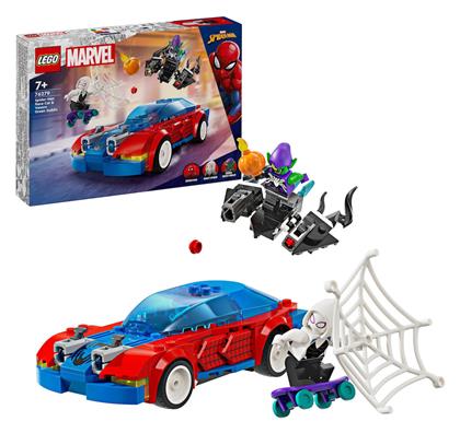 Lego Super Heroes Spider-man Race Car & Venom Green Goblin για 7+ ετών από το Toyscenter