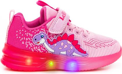Lelli Kelly Παιδικά Sneakers Dinosauretta με Φωτάκια για Κορίτσι Ροζ