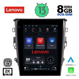 Lenovo Ηχοσύστημα Αυτοκινήτου 2DIN (Bluetooth/USB/AUX/WiFi/GPS/Apple-Carplay/Android-Auto) με Οθόνη Αφής 9.7''