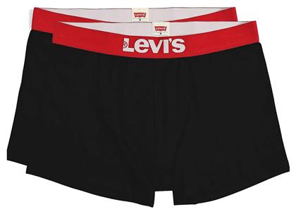 Levi's Ανδρικά Μποξεράκια Μαύρα 2Pack από το MybrandShoes