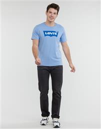 Levi's Ανδρικό Παντελόνι Τζιν σε Κανονική Εφαρμογή Μαύρο από το Spartoo