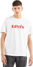 Levi's Ανδρικό T-shirt Λευκό με Λογότυπο