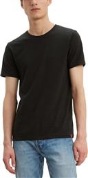 Levi's Ανδρικό T-shirt Μαύρο Μονόχρωμο