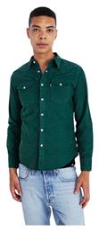 Levi's Barstow Western Standard Ανδρικό Πουκάμισο Green από το Karakikes