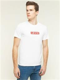 Levi's Boxtab Graphic Ανδρικό T-shirt Λευκό με Λογότυπο από το Cosmos Sport