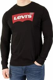 Levi's Graphic Ανδρική Μπλούζα Μακρυμάνικη Μαύρη