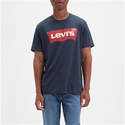 Levi's Housemark Ανδρικό T-shirt Κοντομάνικο Navy Μπλε από το Modivo