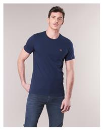 Levi's Original HM T-shirt Navy Μπλε από το Z-mall