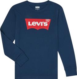 Levi's Παιδική Χειμερινή Μπλούζα Μακρυμάνικη για Αγόρι Μπλε