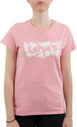 Levi's Perfect Cali Box Tab Γυναικείο T-shirt Ροζ από το Cosmos Sport