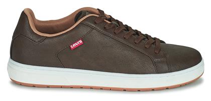 Levi's Piper Ανδρικά Ανατομικά Sneakers Καφέ