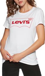 Levi's The Perfect Tee Outline White από το Altershops