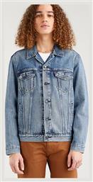 Levi's Trucker Ανδρικό Χειμωνιάτικο Μπουφάν Medium Aged Denim από το Z-mall