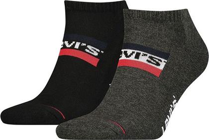 Levi's Unisex Κάλτσες Black / Grey 2Pack