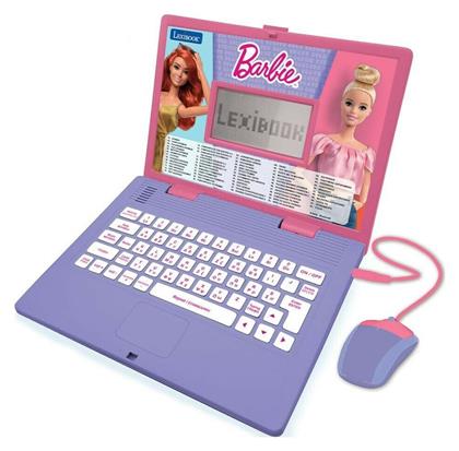 Lexibook Ηλεκτρονικό Παιδικό Εκπαιδευτικό Laptop/Tablet Barbie Δίγλωσσο από το Moustakas Toys