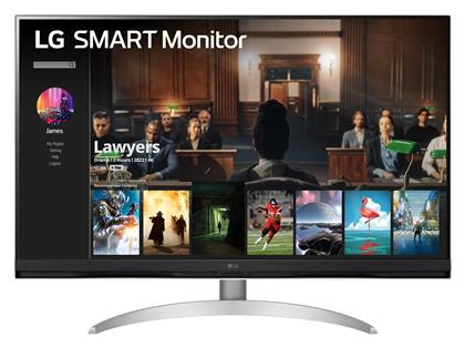 LG 32SQ700S-W VA Smart Monitor 31.5'' 4K 3840x2160 με Χρόνο Απόκρισης 5ms GTG