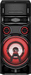 LG Ηχείο με λειτουργία Karaoke XBOOM ON7 σε Μαύρο Χρώμα από το Kotsovolos