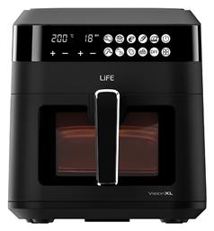 Life Vision XL Air Fryer 6.3lt Μαύρο από το e-shop