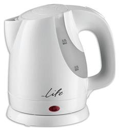 Life WK-004 Βραστήρας 900ml 1300W Λευκός από το e-shop