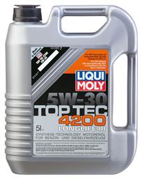 Liqui Moly Top Tec 4200 Συνθετικό Λάδι 5W-30 5lt