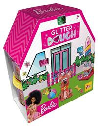 Lisciani Giochi Πλαστελίνη - Παιχνίδι Glitter Dough Barbie για 3+ Ετών