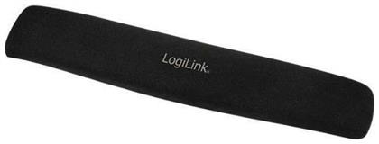 LogiLink Gel Pad Στήριγμα Καρπού Μαύρο 42.5X7X1.8 εκ.