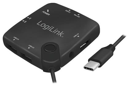 LogiLink USB 2.0 Hub 3 Θυρών με σύνδεση USB-C