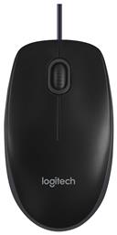 Logitech B100 Ενσύρματο Ποντίκι Μαύρο