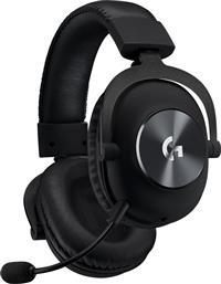 Logitech G PRO X with MIT Blue VO!CE Over Ear Gaming Headset με σύνδεση 2x3.5mm / USB από το e-shop