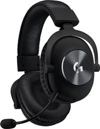 Logitech G PRO X with MIT Blue VO!CE Over Ear Gaming Headset με σύνδεση 2x3.5mm / USB από το Plus4u