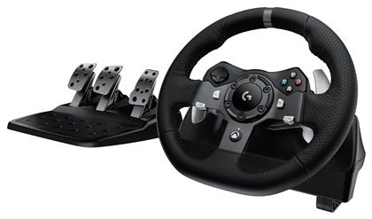 Logitech G920 Driving Force Τιμονιέρα με Πετάλια για XBOX One / PC με 900° Περιστροφής από το e-shop