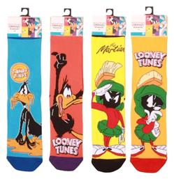 Looney Tunes Ανδρικές Κάλτσες Πολύχρωμες 4Pack