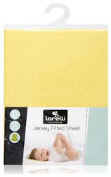 Lorelli Βρεφικό Επίστρωμα Κούνιας Yellow με Φάσα 60x120εκ.