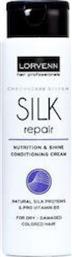 Lorvenn Silk Repair Nutrition & Shine Conditioner Αναδόμησης/θρέψης 300ml από το Galerie De Beaute