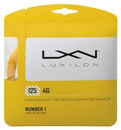 Luxilon 4G Χορδή Τένις Χρυσή 12.2m, Φ1.25mm