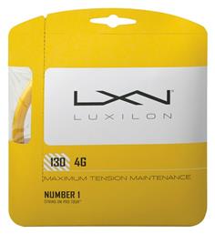 Luxilon 4G Tennis String (1.30mm, 12m) Gold