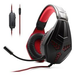 M204 Over Ear Gaming Headset με σύνδεση 3.5mm Red