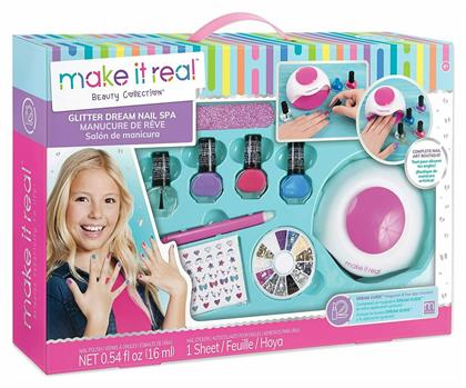 Make It Real Glitter Dream Nail Spa από το Moustakas Toys