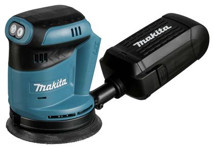 Makita Έκκεντρο Τριβείο 18V Solo με Ρύθμιση Ταχύτητας και με Σύστημα Αναρρόφησης