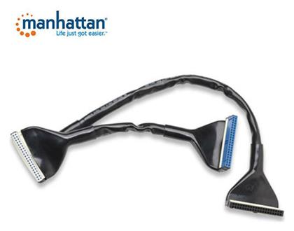 Manhattan IDE - 2x IDE Cable 0.9m Μαύρο (336819) από το Public