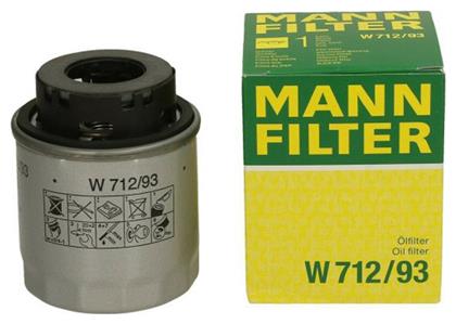 Mann Filter Φίλτρο Λαδιού Αυτοκινήτου για Vw Scirocco-Golf V/Seat Ibiza V/Leon II από το Saveltrade