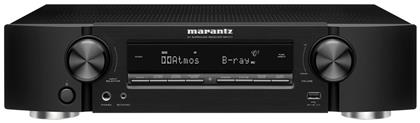 Marantz NR1711 Ραδιοενισχυτής Home Cinema 4K/8K 7.2 Καναλιών 50W/8Ω 90W/6Ω με Dolby Atmos Μαύρος