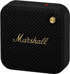 Marshall Willen Αδιάβροχο Ηχείο Bluetooth 10W με Διάρκεια Μπαταρίας έως 15 ώρες Black and Brass από το Designdrops